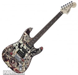 Squier Stratocaster Obey Graphic